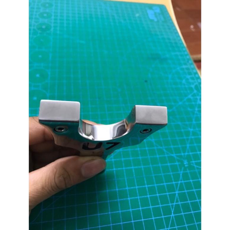 ná U7 inox 304 bóng gương tặng kèm 2 dây và 100 vien bi