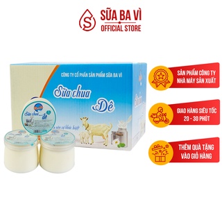 Sữa Chua Dê Ba Vì - Zmilk - Hộp 12 Hũ