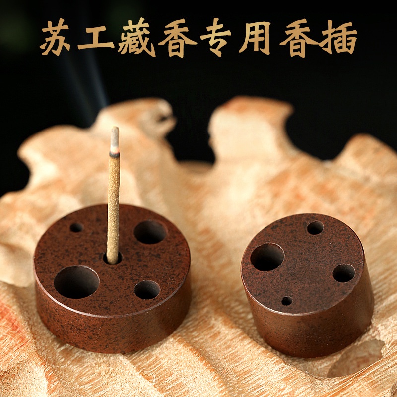 Giá Đỡ Nhang Trầm Hương Bằng Đồng Thau Có Lỗ Lớn Phong Cách Tây Tạng
