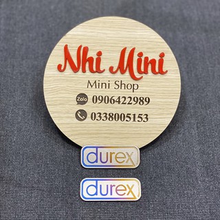 Logo chữ Durex titan