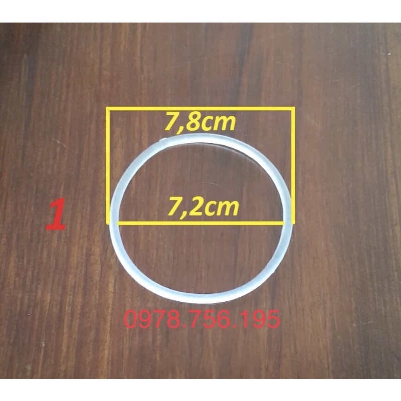 Zoăng/zon/gioăng máy xay sinh tố magic có đường kính 7,8cm