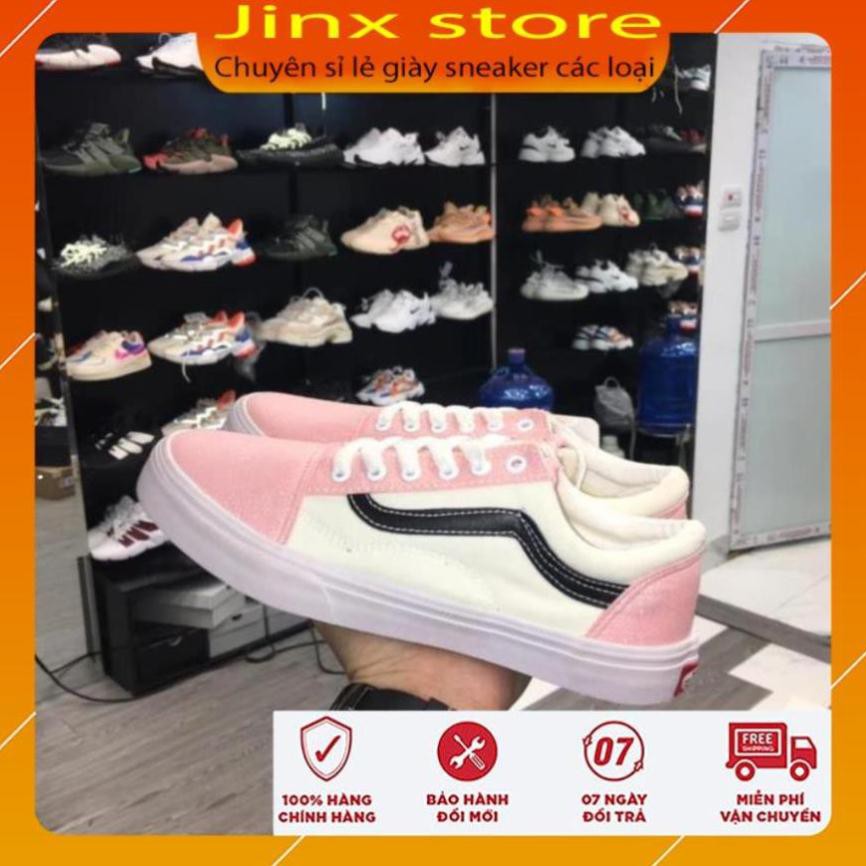 sale 12/12  [Free ship ] Giày Sneaker Van Classic Cổ Thấp hồng đen fullbox Jinx Store - Aw111 ¹ NEW hot . ^ ' .