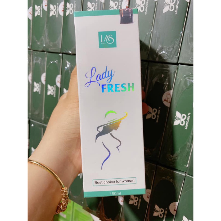 BỌT RỬA PHỤ KHOA LAS BEAUTY lady fresh mới