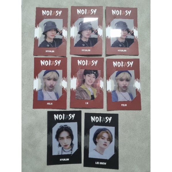 Ảnh photocard Noeasy của Stray Kids