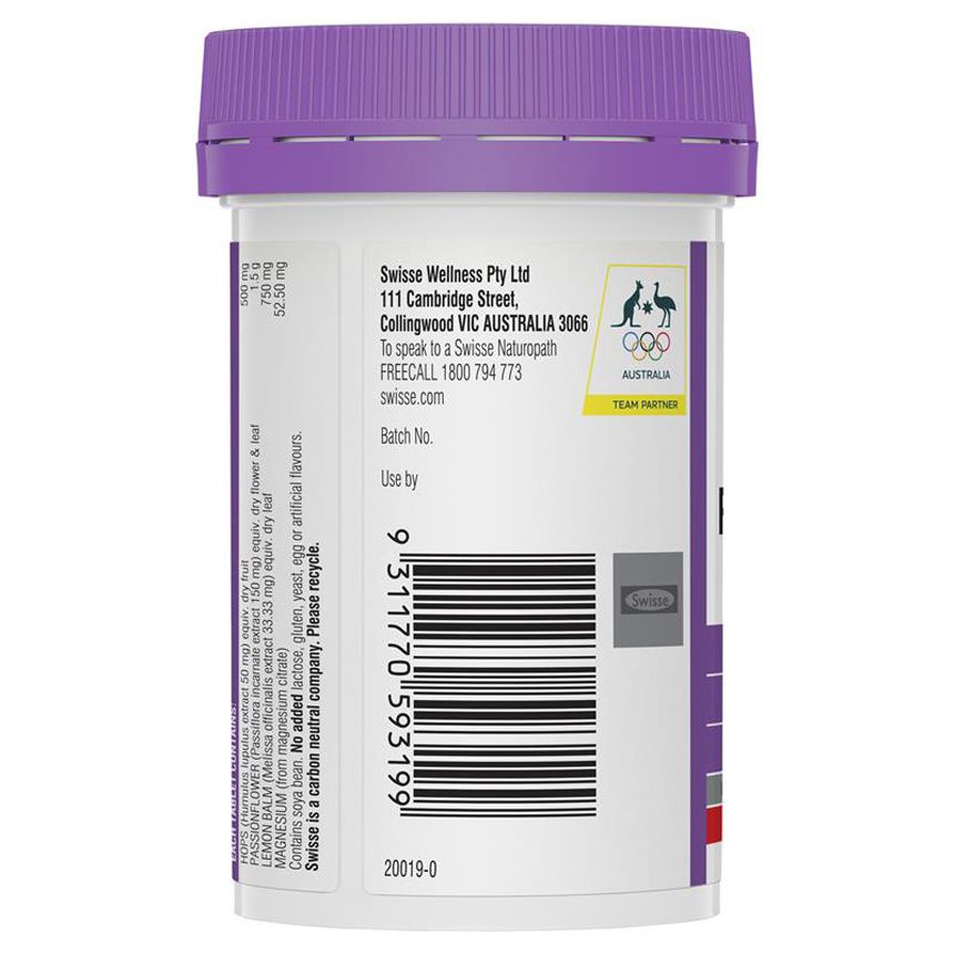 Viên uống hỗ trợ ngủ ngon Swisse Ultiboost Sleep 60 viên ( Chuẩn Úc )