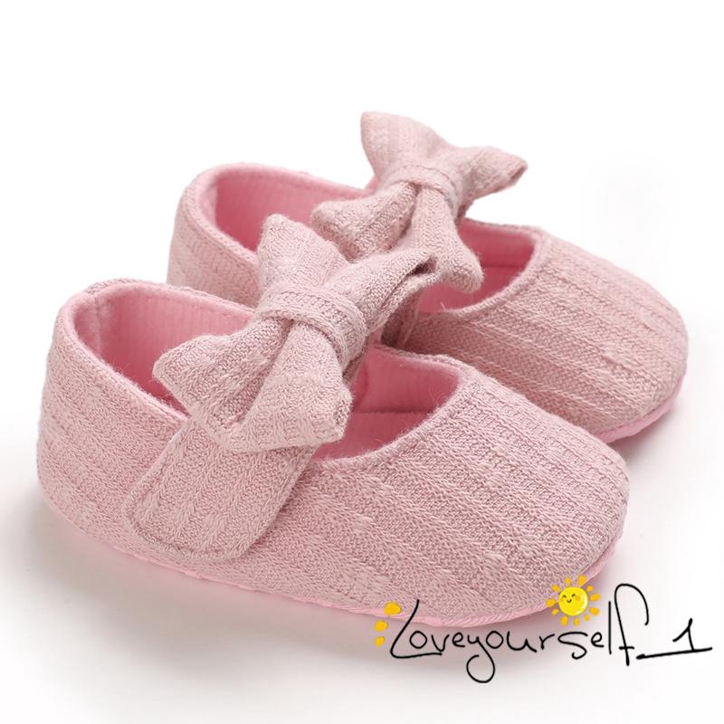 Giày búp bê trang trí nơ bướm thời trang dành cho bé gái 1-6 tuổi