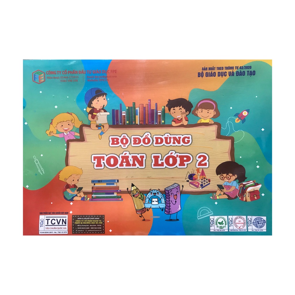 Sách - Bộ đồ dùng toán lớp 2