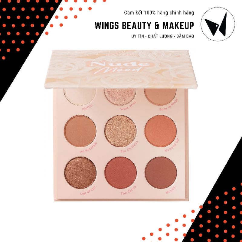 COLOURPOP - Bảng mắt Nude Mood Palette