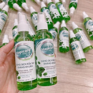 Nước rửa tay khô HapiCare+ chai 100ml