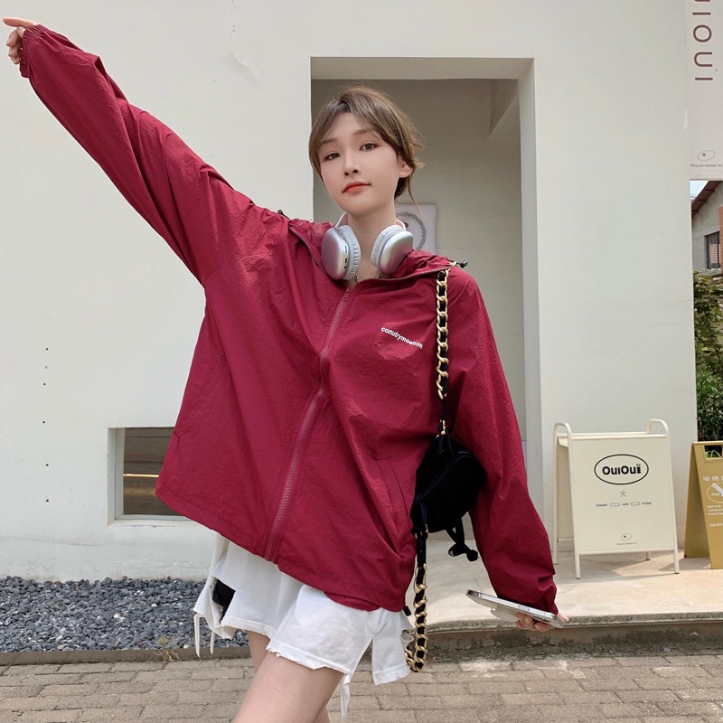 SUXI Áo Khoác Chống Nắng Dáng Rộng Thoáng Khí Thời Trang Mùa Thu Cho Nam Và Nữ