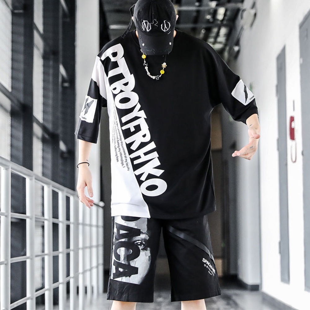 Bộ Quần ÁoThun Nam Mùa Hè &quot;PTBOYHFRHKO&quot; Style Hàn Quốc NEW 2022 STYLE MARVEN - SET NAM 90000168C