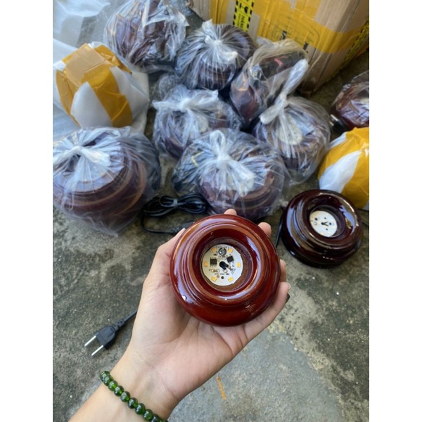 Đế Cầu Phong Thủy, Đế Gỗ Có Đèn Cao Cấp Đủ Size