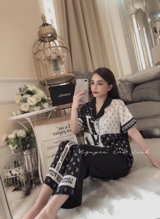 Bộ Lụa SanTin Lv 😍😍Kèm hình thật 😍😍