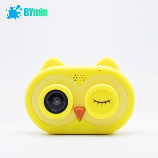 Kids Mini Cartoon Owl Shape Smart Camera for Photos Video
