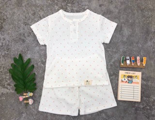 Bộ cotton bé trai bé gái
