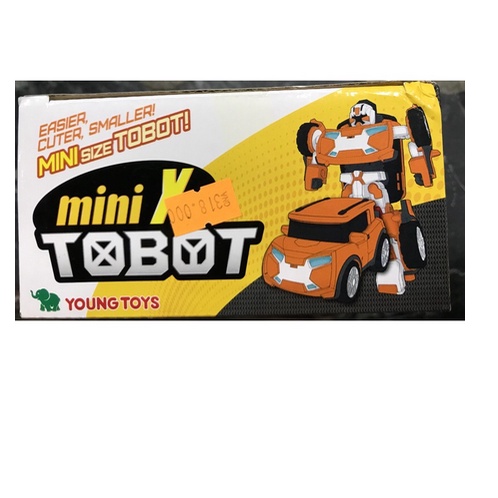 Đồ Chơi Robot Biến Hình Tobot Chính Hãng Young Toys - Tobot MINI X 8801198010206
