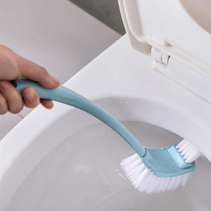 Cọ Vệ Sinh Toilet Lông Mềm Cán Dài Tiện Dụng