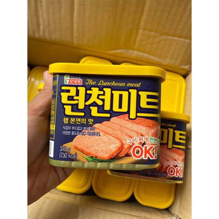 Thịt Hộp Lotte The Luncheon Meat Hàn Quốc 340g | BigBuy360 - bigbuy360.vn