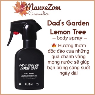 Xịt toàn thân Dad's Garden Lemon Tree body spray - LUSH