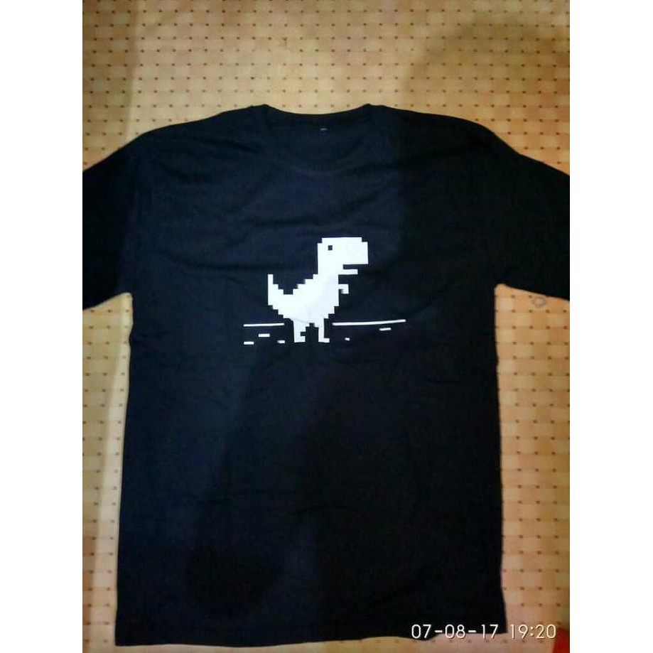 Áo Thun In Chữ Lucy Store! Google Chrome T-Rex Thời Trang Cao Cấp