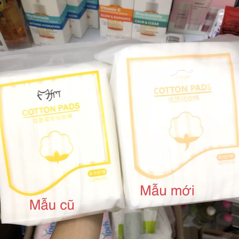 Bông Tẩy Trang FREESHIP Bông Tẩy Trang 3 Lớp Cotton Pads 222 Miếng