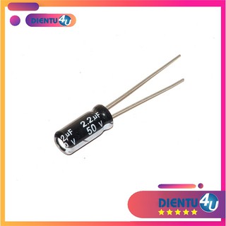 10 Tụ Hóa 2.2uF 50V 2.2uF/50V (10pcs/gói)