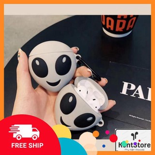 Case airpods Bảo Vệ Tai Nghe airpods Silicone Alien Người Ngoài hành tinh