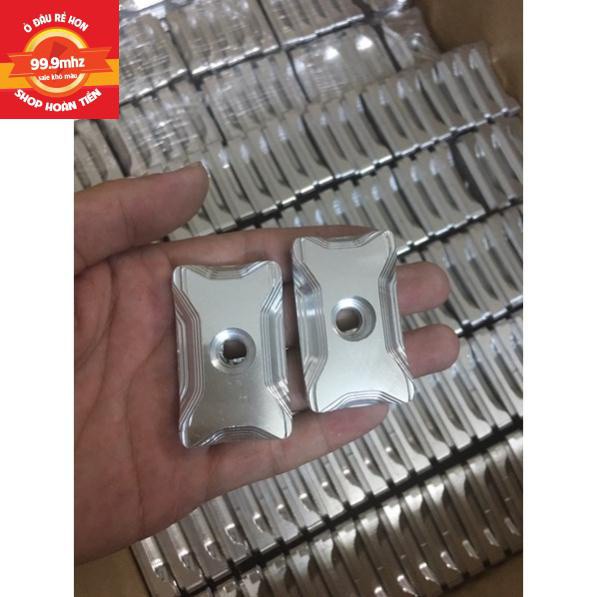 Nắp Tăng Sên Âm Exciter/ Winner/ Sonic/ Satria/ Raider Nhôm CNC Kèm 2 Ốc Lục Giác 8li40 Mẫu Gợn Sóng