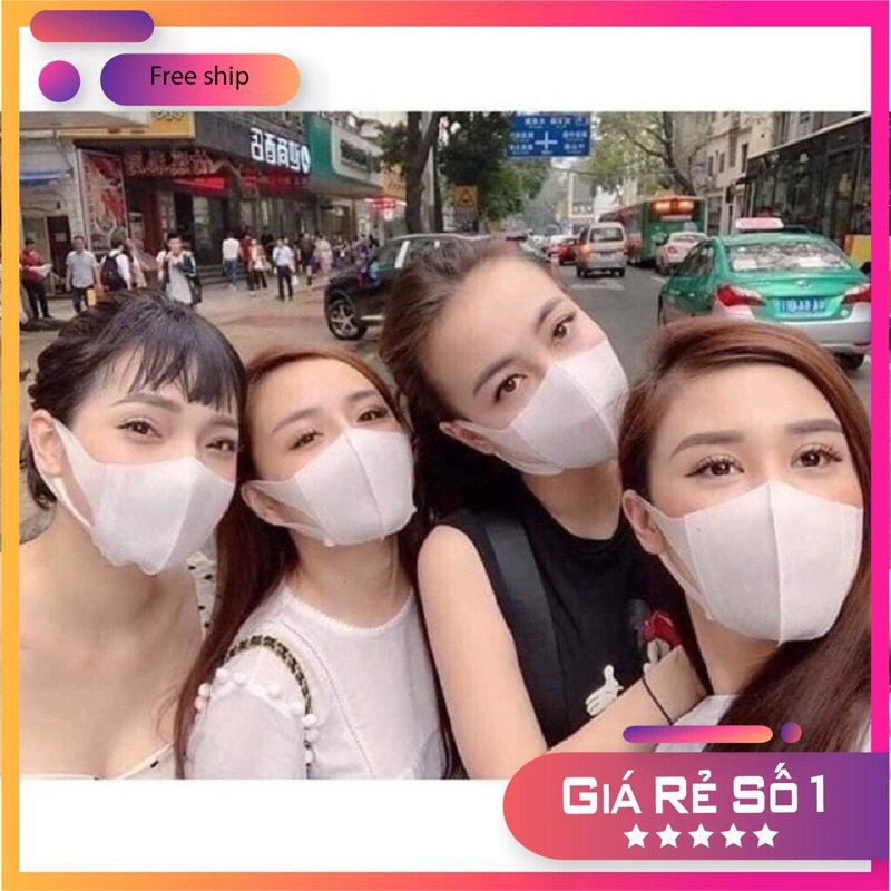 {RẺ NHẤT} 10 Chiếc Khẩu Trang 3D Mask Kháng Khuẩn Chính Hãng Công Ty Cao Cấp