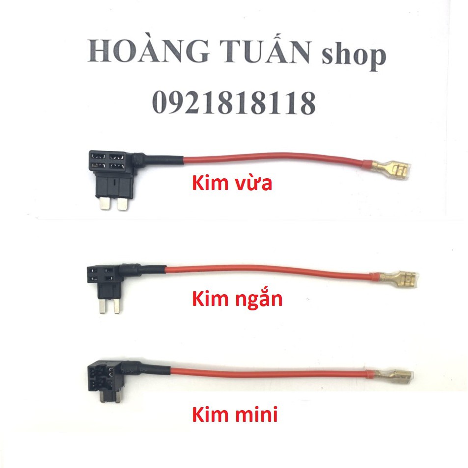 Dây nối cầu chì lấy điện cầu chì kim vừa kim ngắn kim mini đấu nối tiện dụng