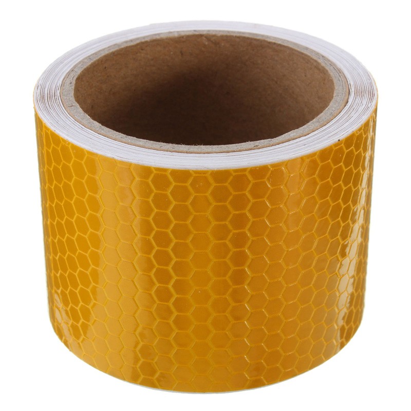 Cuộn Băng Dính Phản Quang Cảnh Báo An Toàn Kích Thước 3m