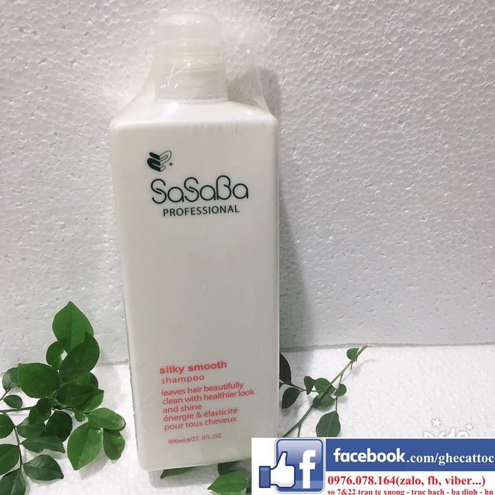 CẶP DẦU GỘI XẢ SASABA 800mlx2