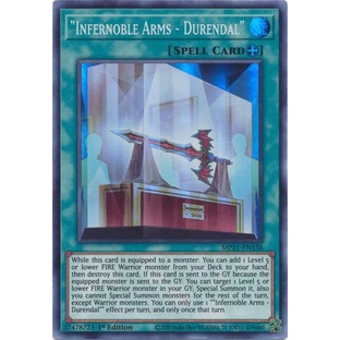 Thẻ bài Yugioh - TCG - Infernoble Arms - Durendal / MP21-EN136'