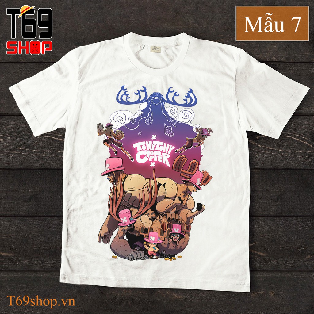 Áo thun anime One Piece - Nhóm 2 (Có nhiều mẫu)