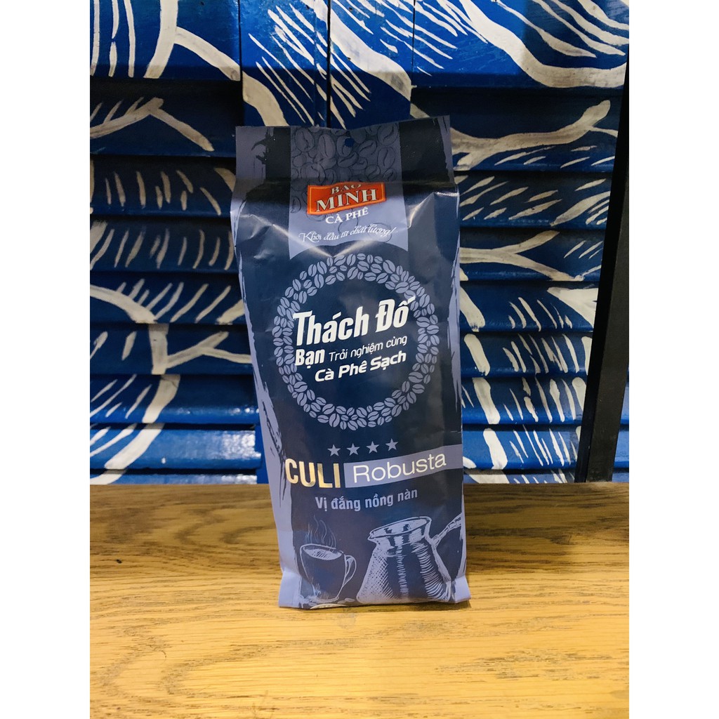 Cà Phê Bảo Minh - Culi Robusta - vị đắng nồng nàng - 4 sao - gói 500g