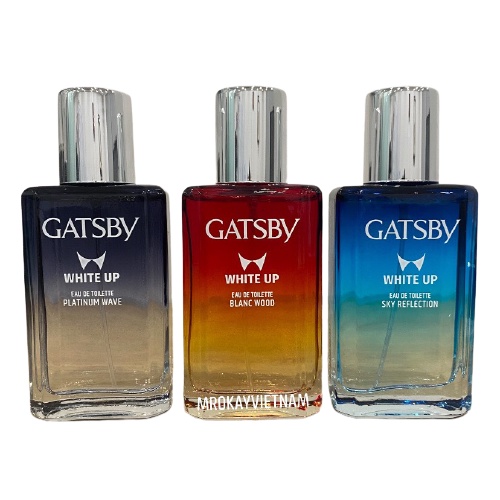 Nước hoa xịt unisex nam nữ Gatsby White Up 50ml lưu hương 6 giờ đa dạng mùi thơm dễ mang theo