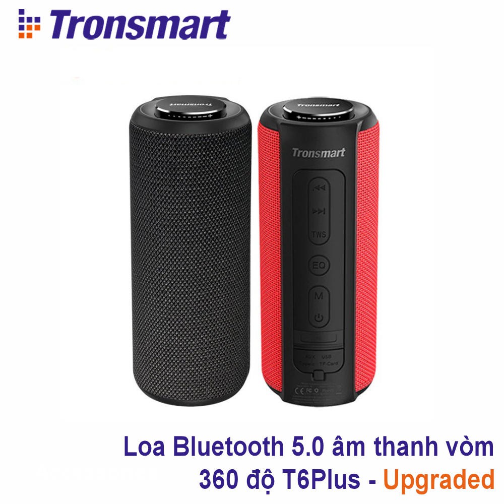 ✪ CHÍNH HÃNG ✪ Loa bluetooth 5.0 ngoài trời, Bass sâu Tronsmart Element T6 Plus/T6 Plus Upgraded