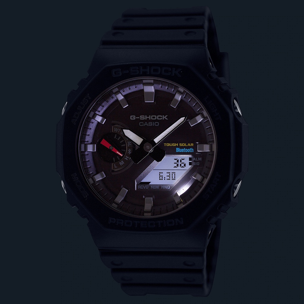 Đồng Hồ Nam Dây Nhựa Chính Hãng Casio GSHOCK GA-B2100-1ADR