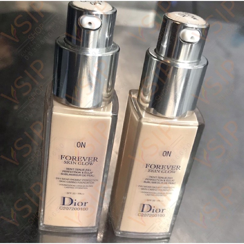 Màu sáng  Kem nền Dior Forever Skin Glow SPF 35 PA++ 20ml