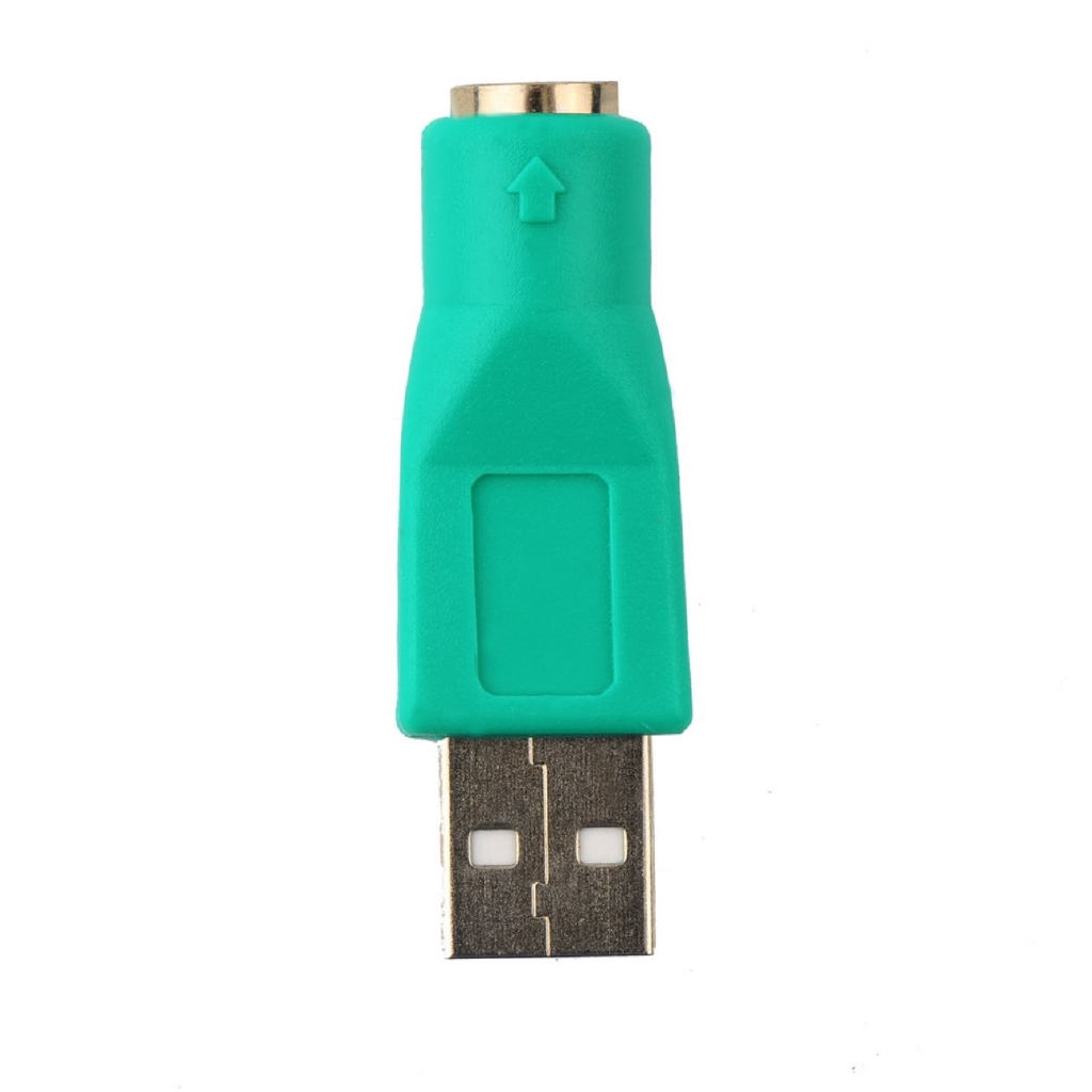 E USB Male To PS2 Female Adapter Converter for Computer PC Keyboard Mouse