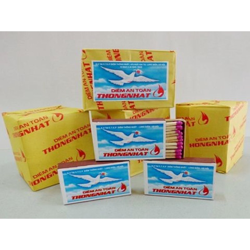 Diêm Thông Nhất 1 Cây 100 Bao Nhỏ