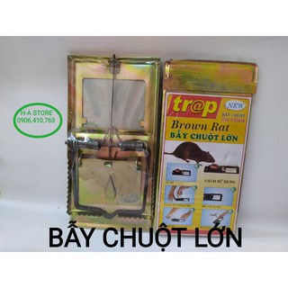 Bẫy đập chuột loại lớn an toàn