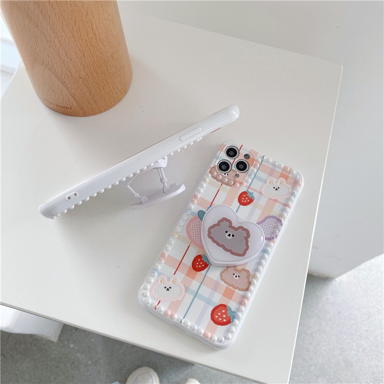 Ốp iPhone Gấu/ Thỏ Trắng iPhone 7Plus/8Plus/X/Xs Max/11/11 Pro/11 Pro Max - ốp iphone