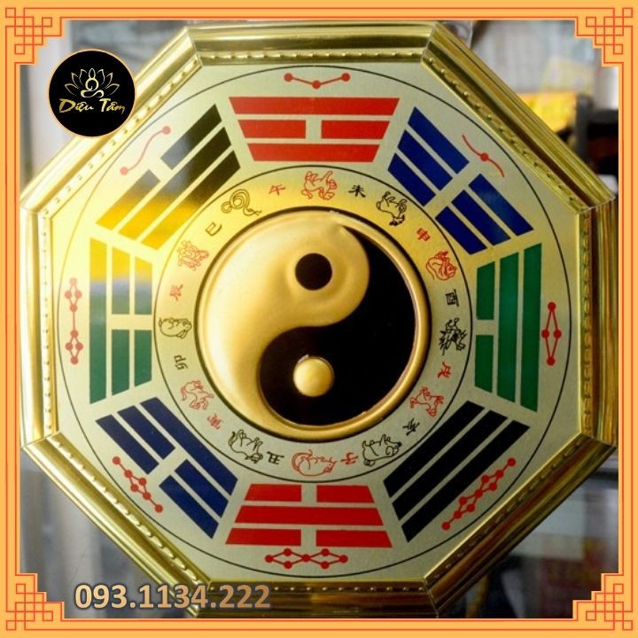 Gương bát quái phong thuỷ dương âm