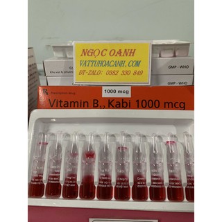 Vitamin B12 giải độc cho cây – hộp 20cc (10 lọ)