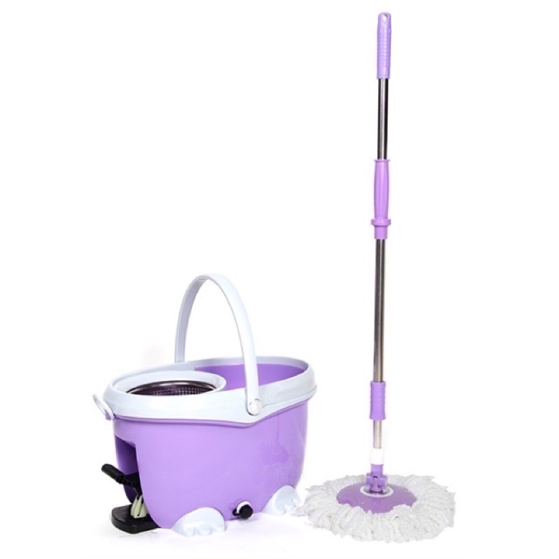 Bộ xô lau nhà Easymop 360 độ cao Cấp và Bộ phụ kiện thay thế