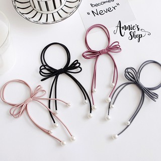 CH093 cột tóc nơ Handmade tone pastel