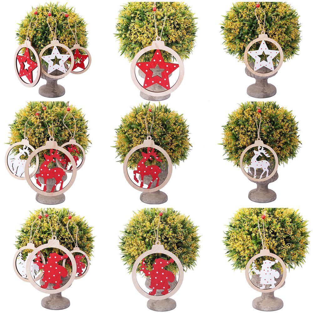 LONTIME Set 3 Phụ Kiện Treo Trang Trí Cây Thông Noel