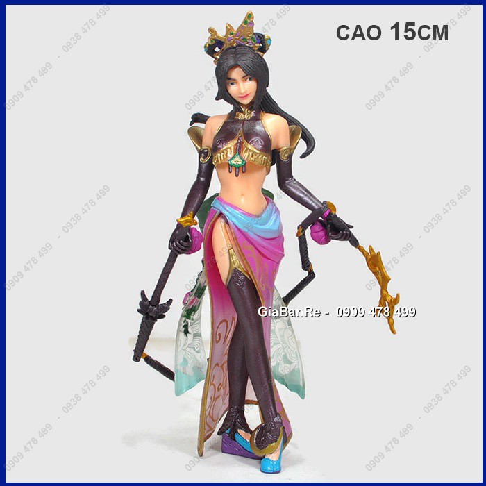 Mô Hình Nhân Vật Mỹ Nhân Điêu Thuyền - Tam Quốc Chí - Dynasty Warrior  - 7411.4