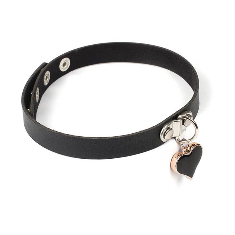 Bộ Vòng Cổ Choker Bằng Da Hình Tai Mèo Có Chuông Dễ Thương Cho Dịp Halloween